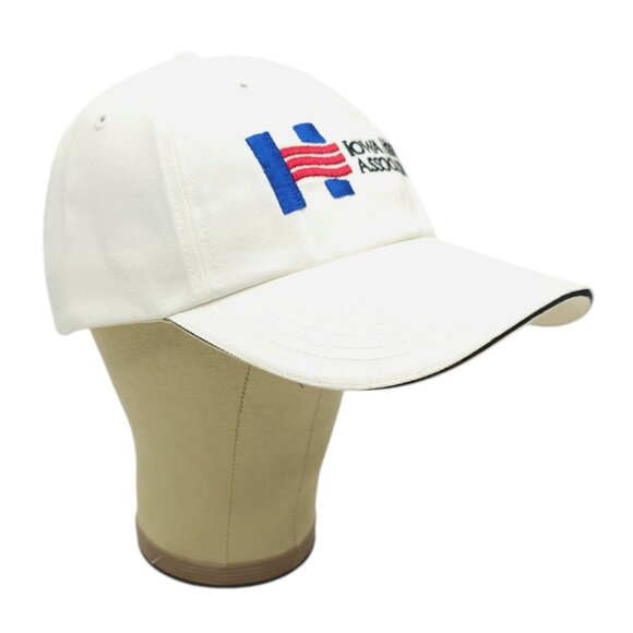 Iowa Hospital Association Embroidered Adjustable Tuck Strap Cap Trucker Hat - Picture 3 of 14